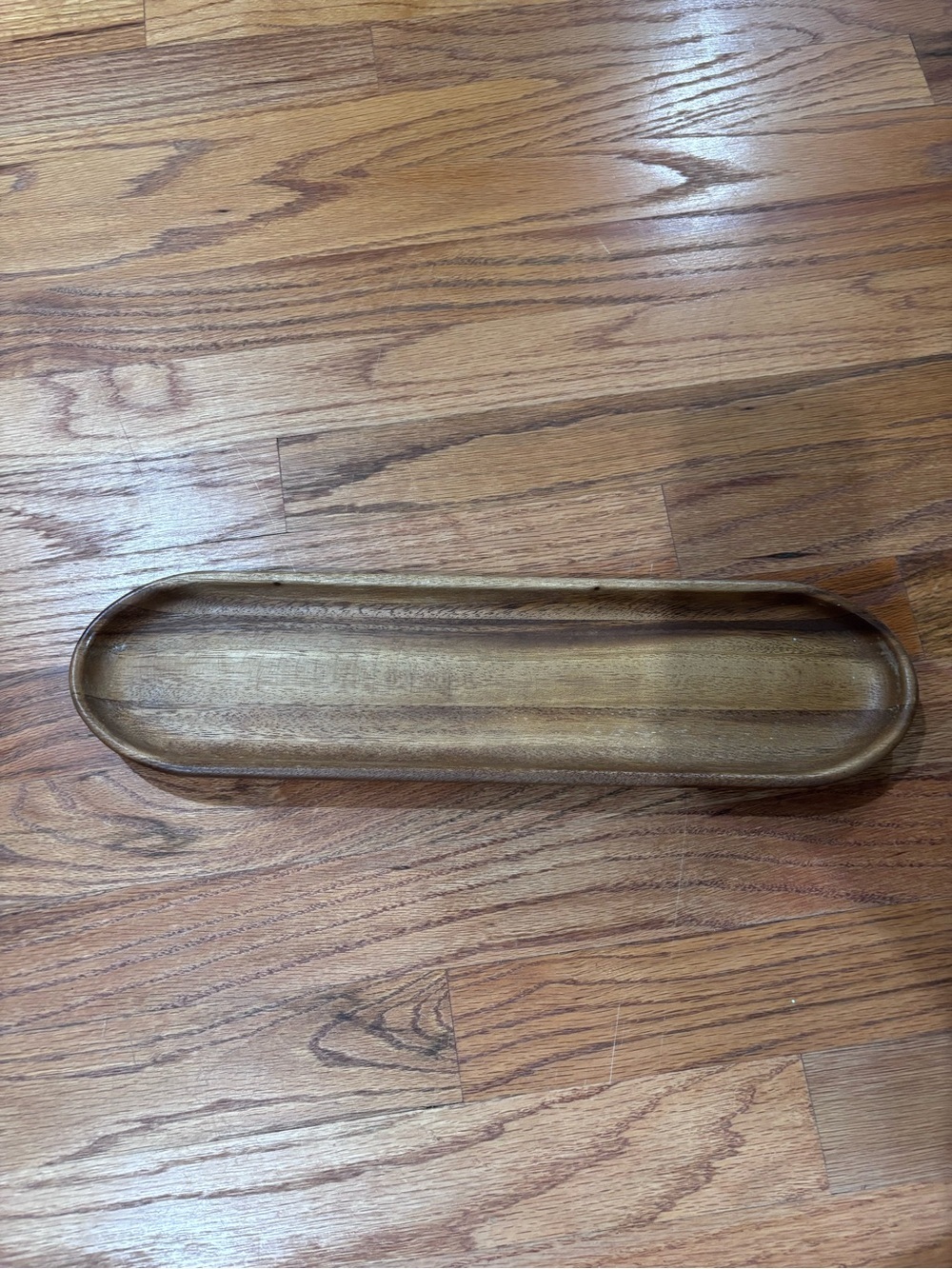 Lipper International Acacia Wood Tray - Natural Brown